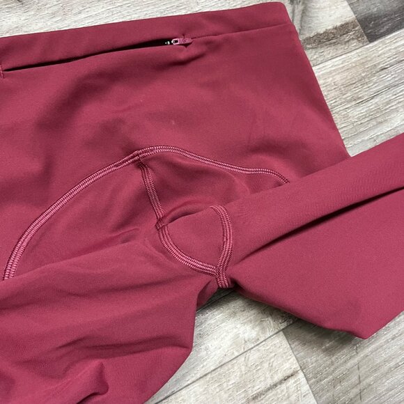 Lululemon Athletic Swift Speed HR Crop Yoga Pants 21” Mulled Wine Women’s Sz 2 - Picture 5 of 9